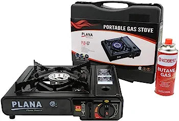 2 in 1 Portable Gas stove Camping - Brief Case Portable Stove