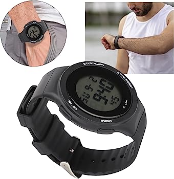 TAIXUN Digital Plastic Strap Watch For Men And Boys With Stylish-42mm Dial Water Proof Digital Watch