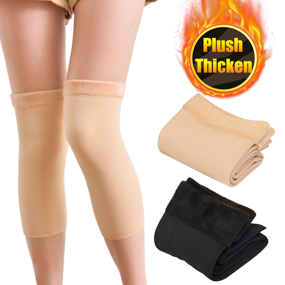 2pcs Medicated Fleece Knee Warmer