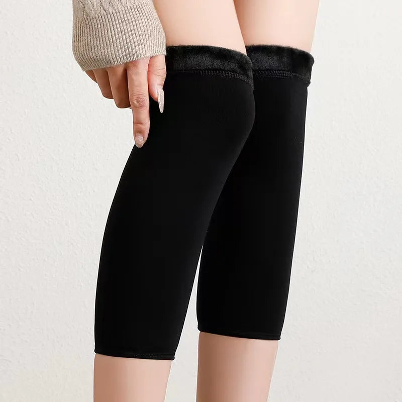 2pcs Medicated Fleece Knee Warmer