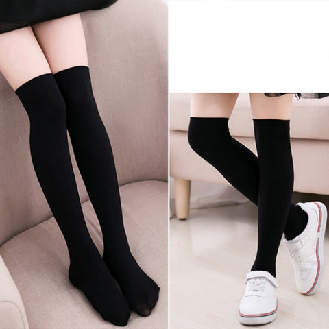 4pcs(2pair) Cashmere Long Socks VELVET thigh high Socks -5°