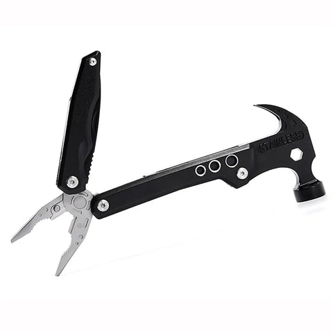 Multifunctional Outdoor Portable Emergency Hammer Tool - Plier
