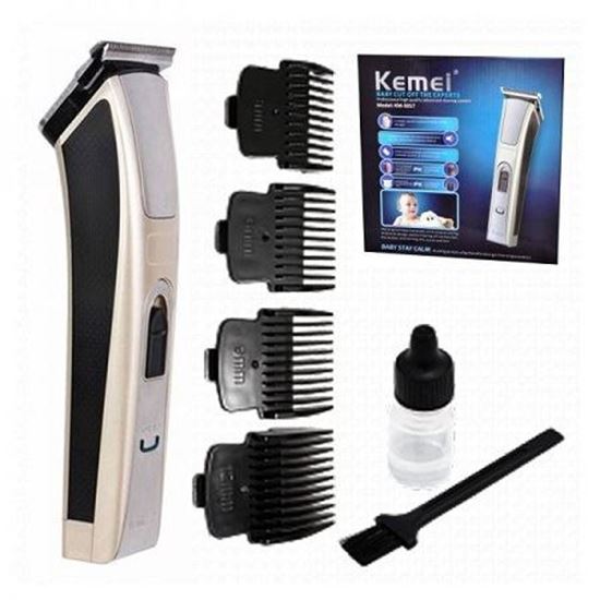 Kemei Professional Hair Clipper Rechargeable Hair Cutting Machine Electric Trimmer for Men Powerful Haircut Machine KM-5017