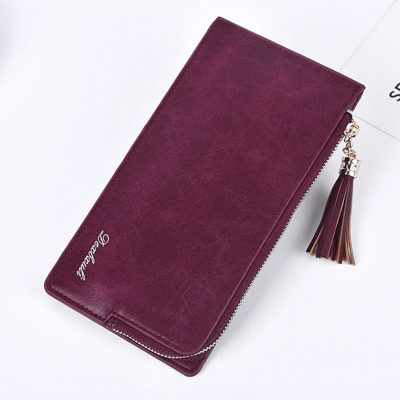 Women New Fashion Multi Cards Organizer bifold wallet