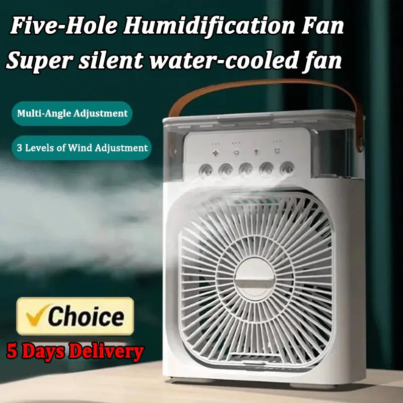 Portable Humidifier Fan AIr Conditioner Household Small Air Cooler