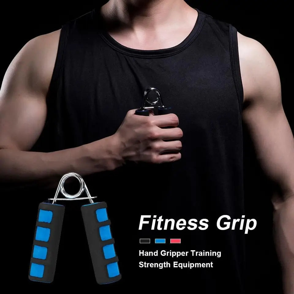 2 pcs Gym hand grip Wrist Strength Exerciser Hand Grip Strengthener Finger Exercise Wrist Arm Strength Relief Wrist Trainer