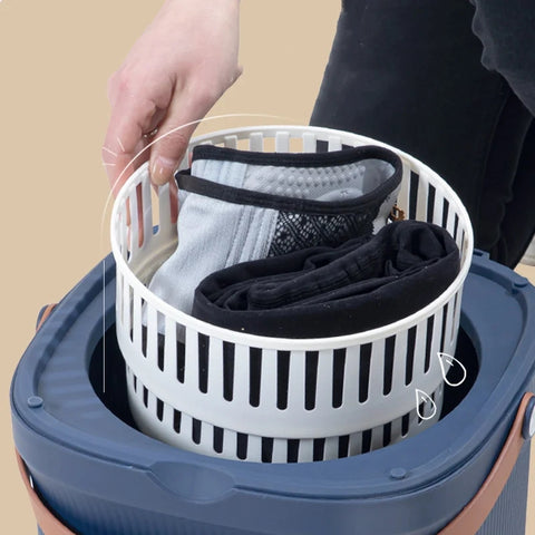 9L 6L Portable Washing Machine Big Capacity with Spin Dryer Bucket for Clothes