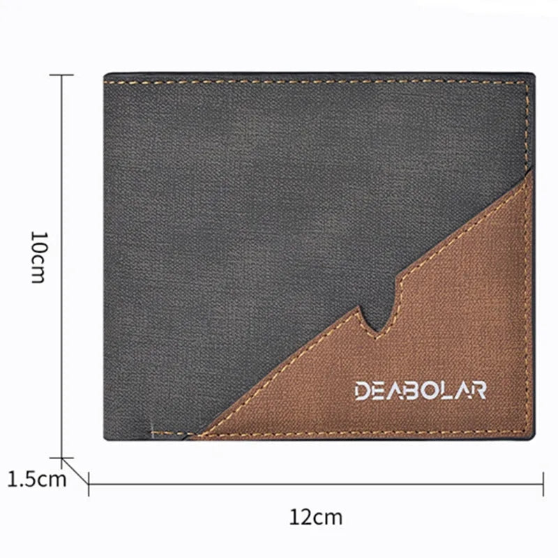 Genuine Leather Double Sided Wallet for Men Women Pro Uncle Brand