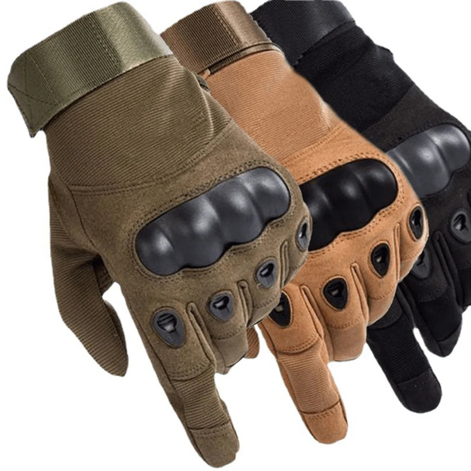 Men Women Waterproof Tactical Full Finger Gloves