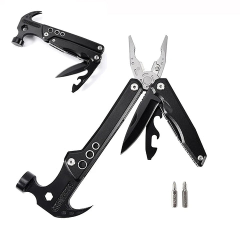 Multifunctional Outdoor Portable Emergency Hammer Tool - Plier