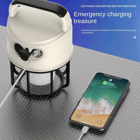 Solar LED Lamp Search Light with Torch