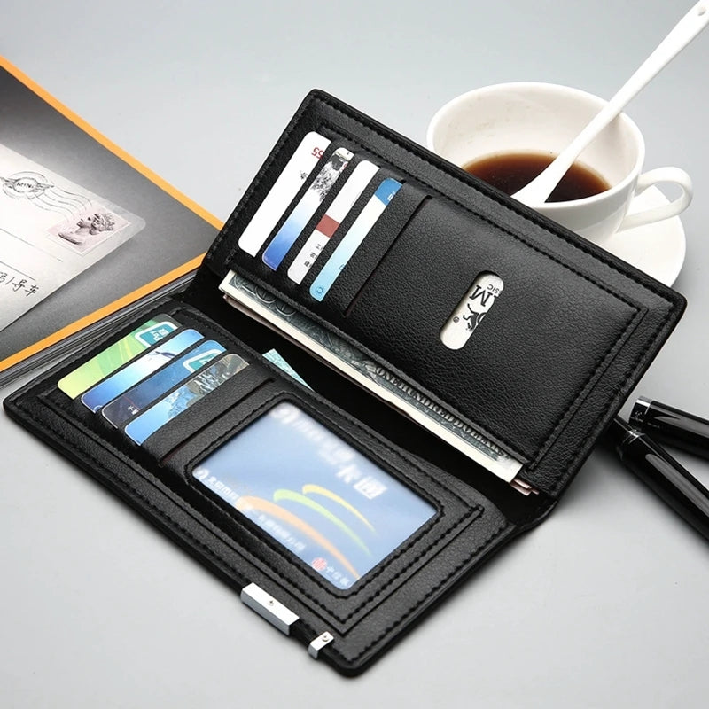 Kangaroo ultra thin long wallet for cards & cash