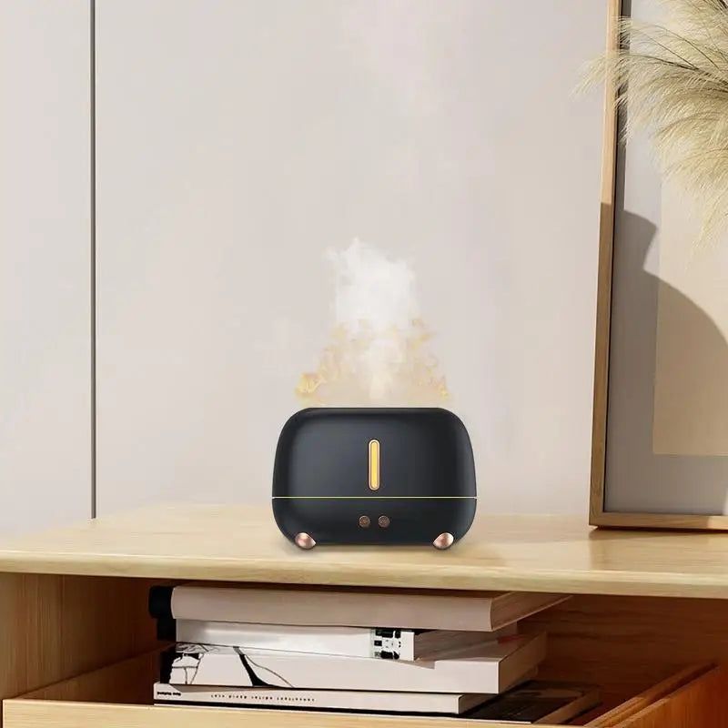Aroma Diffuser Air Diffuser Humidifier Noiseless Flame
