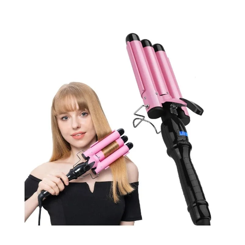 High Quality Hair Curling Iron Ceramic Triple Barrel Hair Curler Hair Waver Styling Tools Hair Styler