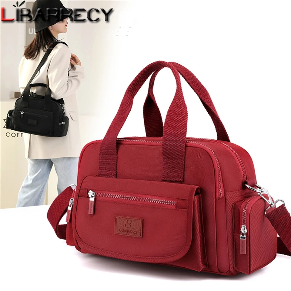 Waterproof Nylon New Shoulder Fashion Handbags for Women 2024