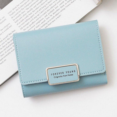 Forever Young Ladies Hot selling Short Pu leather wallet