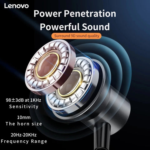 Origial Lenovo HE05X Bluetooth Earphones Earphone Waterproof Earplugs HIFI Sound