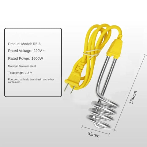3000W Floating Electric Heater Boiler Water Heating Element 220V