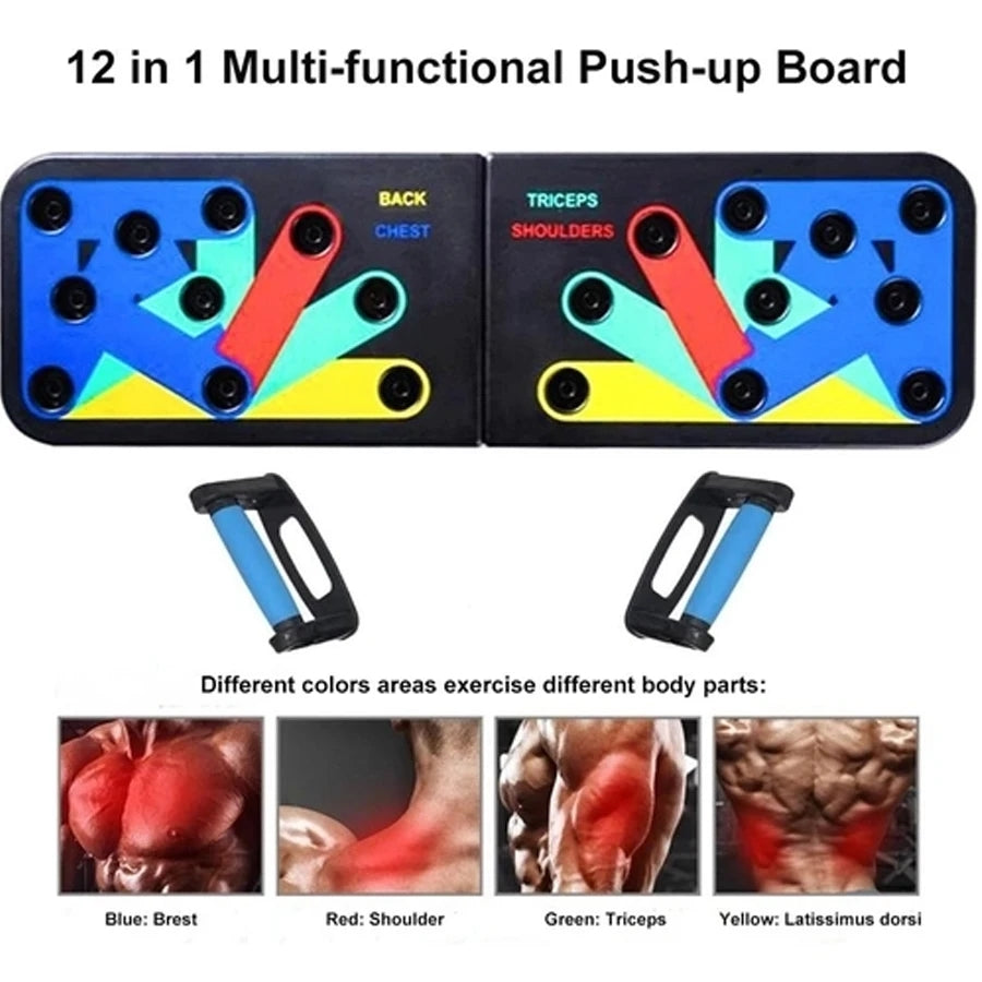 14 in 1 Push-up Board Push Up Stand for Training Sport Workout ABS Abdominal Muscle Building Exercise