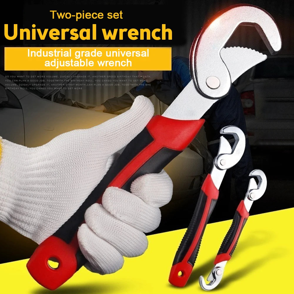 Universal Adjustable Wrench Tool Set Multifunctional Large Opening Mou ...