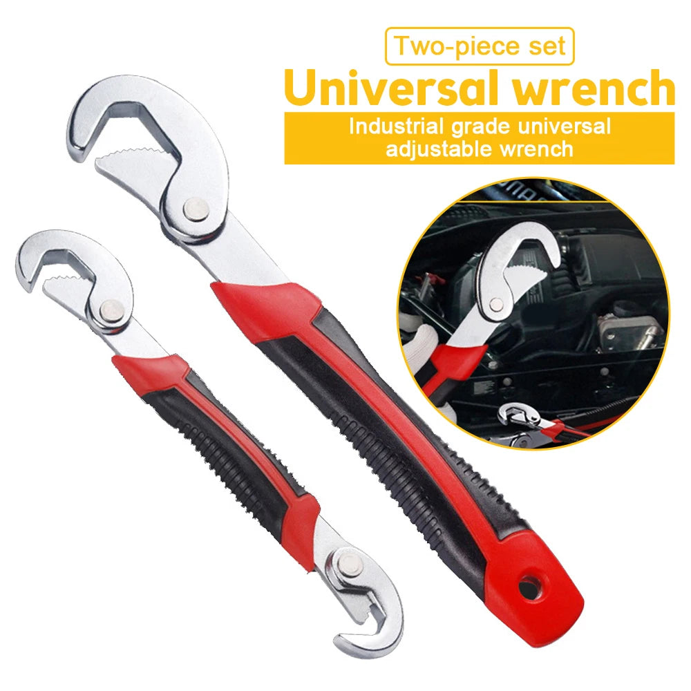 Universal Adjustable Wrench Tool Set Multifunctional Large Opening Mou ...