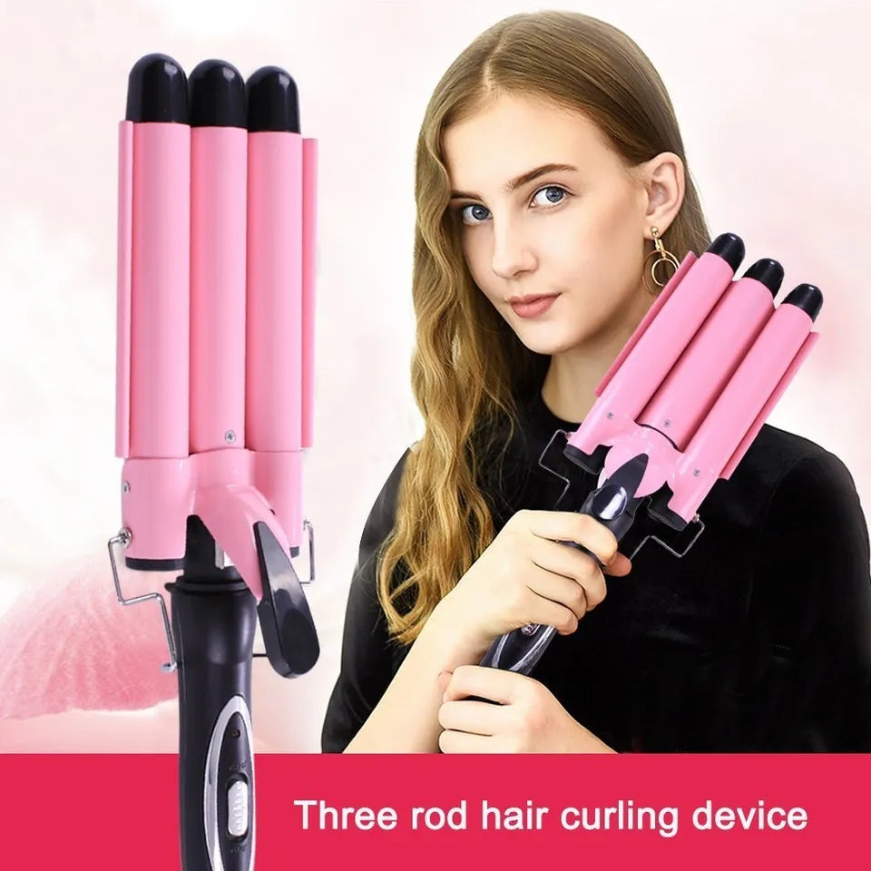 High Quality Hair Curling Iron Ceramic Triple Barrel Hair Curler Hair Waver Styling Tools Hair Styler