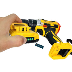 Dual Battery Gearbox 35 Pieces Chargeable Drill And Tool Kit Dawreek 24V