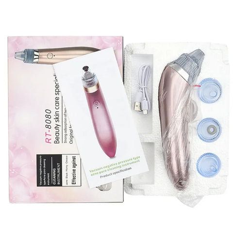 Blackhead suction Remover Pore Vacuum Acne Electric Pore Cleaner Whitehead Extractor Tool