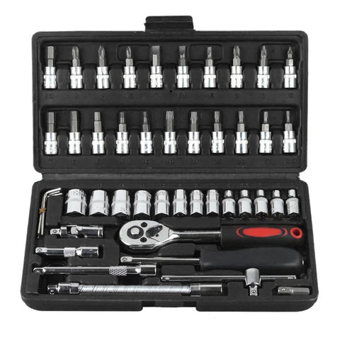 46Pcs Socket Wrench Set