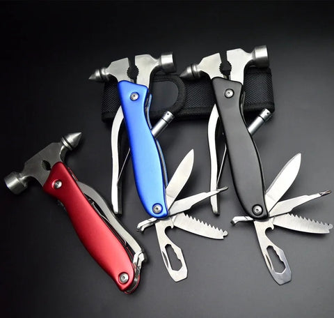 Multi-purpose Hammer Axe Glass breaker tool kit