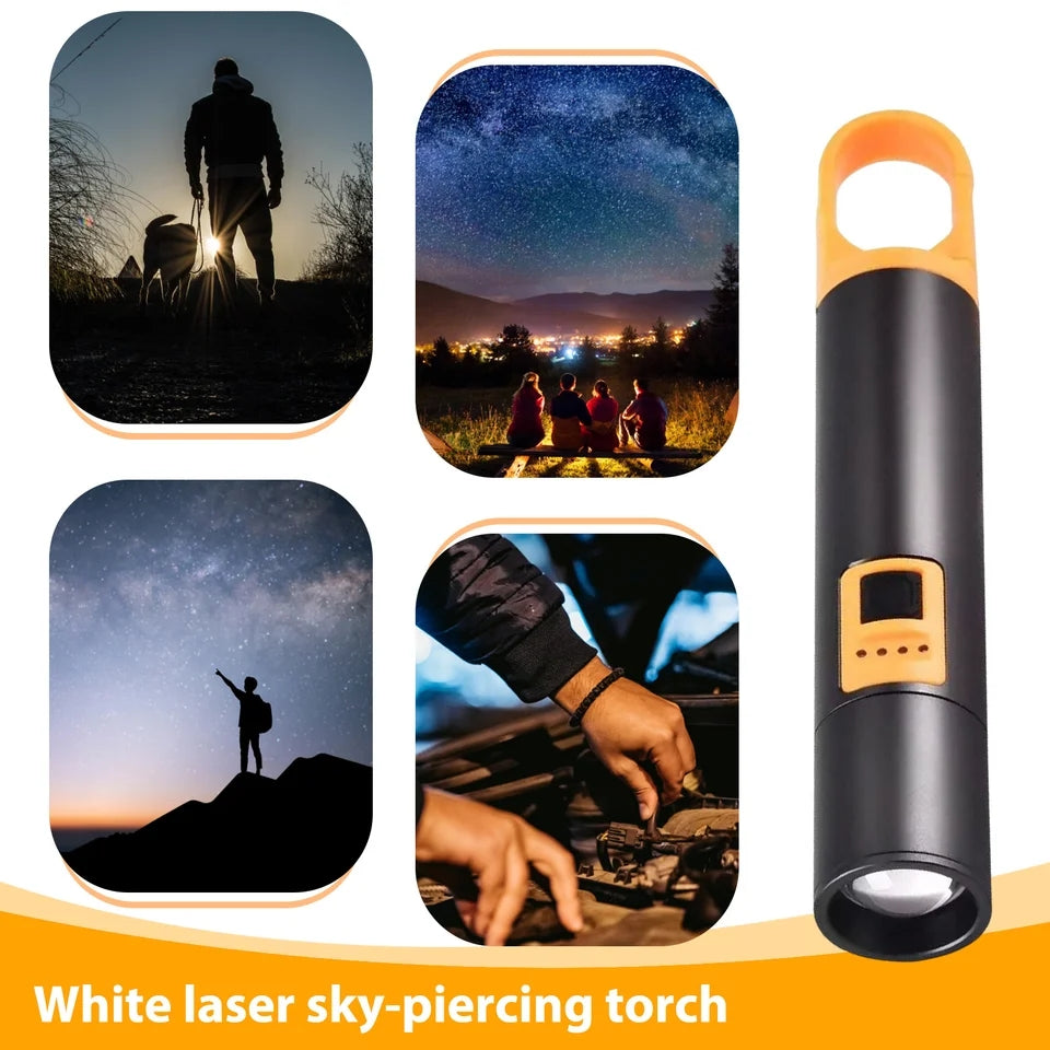 Power 5.11 Ultra Bright Torch Zoomable  Light 18650 Lithium Battery