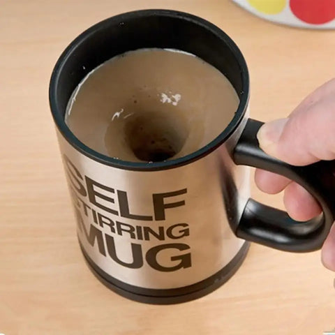 Electric Stainless Steel Auto Self Stirring Coffee Mug Online Shopping in Pakistan