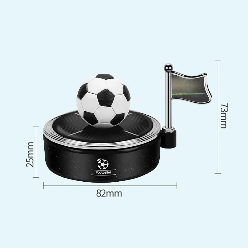 Solar Decoration Rotating Football 
With Fragrance | Car Interior Decoration