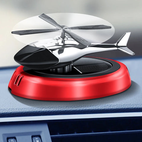 Solar Helicopter Car Air Freshener Propeller Fragrance Supplies Decoration Interior Accessories Perfume Diffuser Auto Flavoring