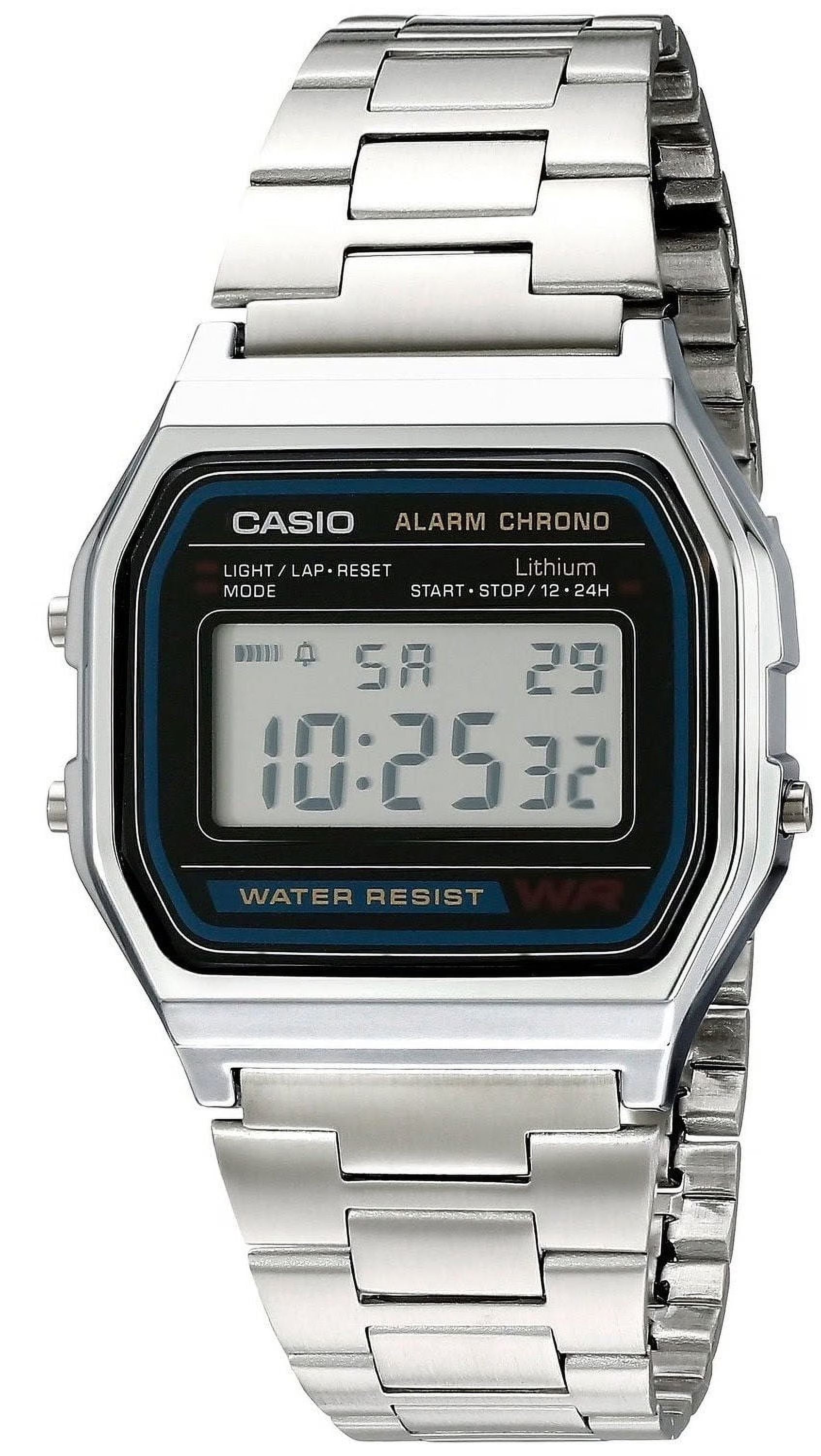 Casio Men's Classic Quartz Watch Black ( A158W-1)