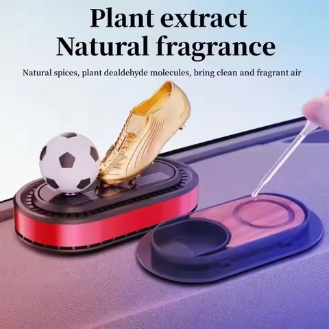 New Car air fresheners Football Design Solar Energy Aroma Diffuser