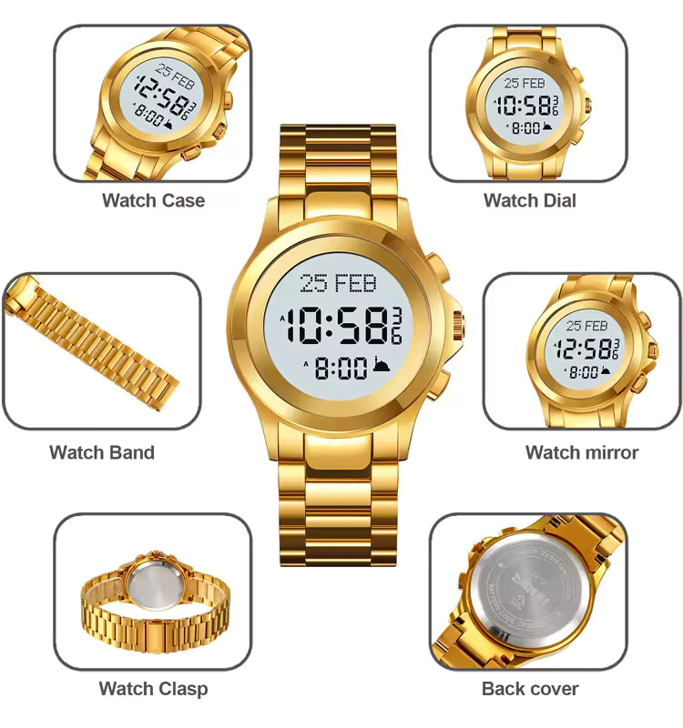 Al Fajar Azan Watch Waterproof