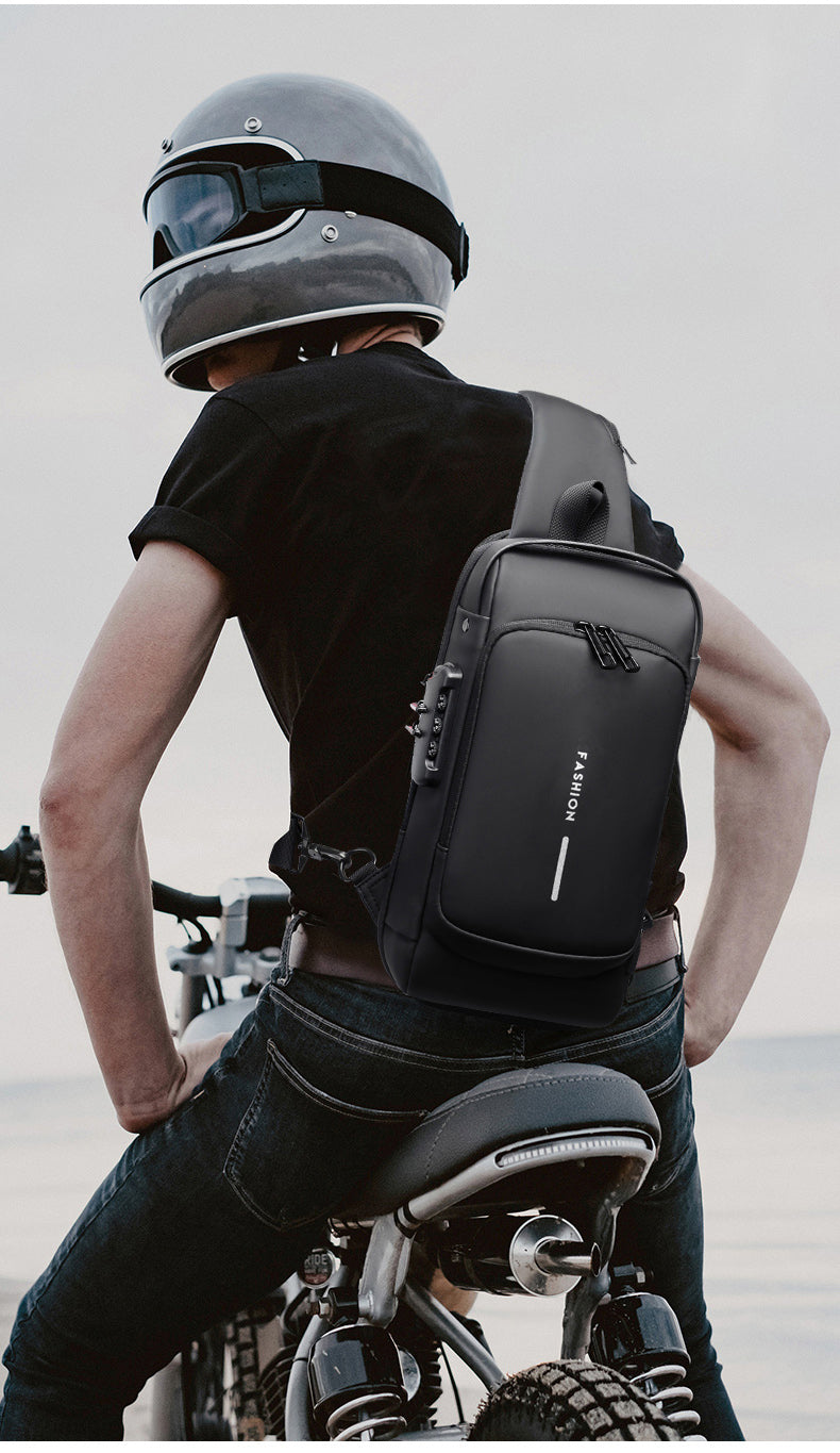 Anti-theft Crossbody Shoulder Backpack | Crossbody Back Pack Waterproof 100%