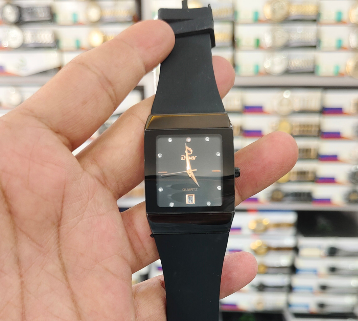 Unique Rubber Strap Waterproof couple watch