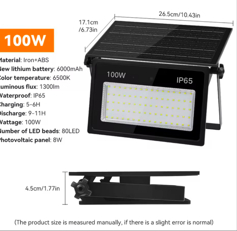 Solar Motion Sensor Light - Solar Powered Cordless