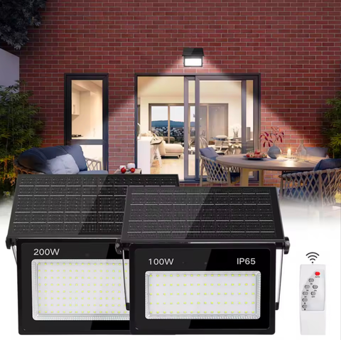 Solar Motion Sensor Light - Solar Powered Cordless