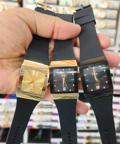 Unique Rubber Strap Waterproof couple watch