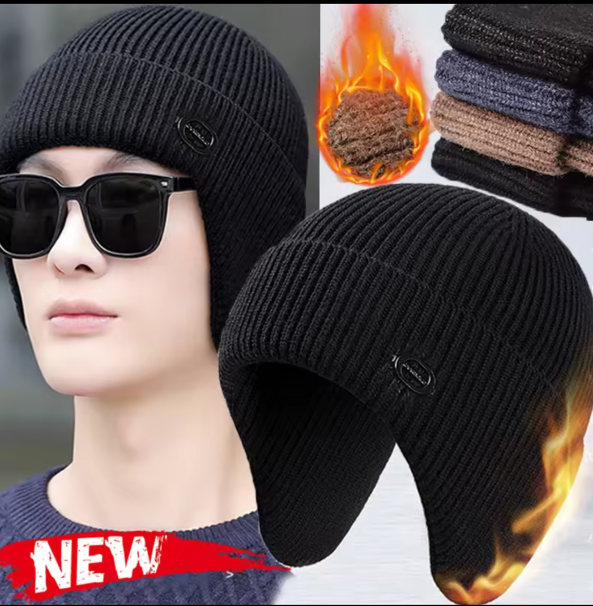 Winter Earmuff velvet warm cap