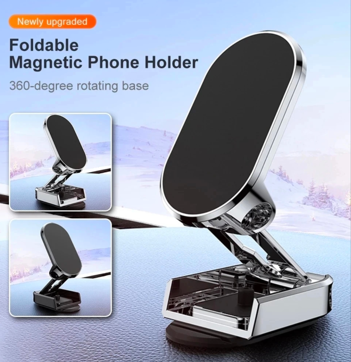 360° Magnetic Car Phone Holder