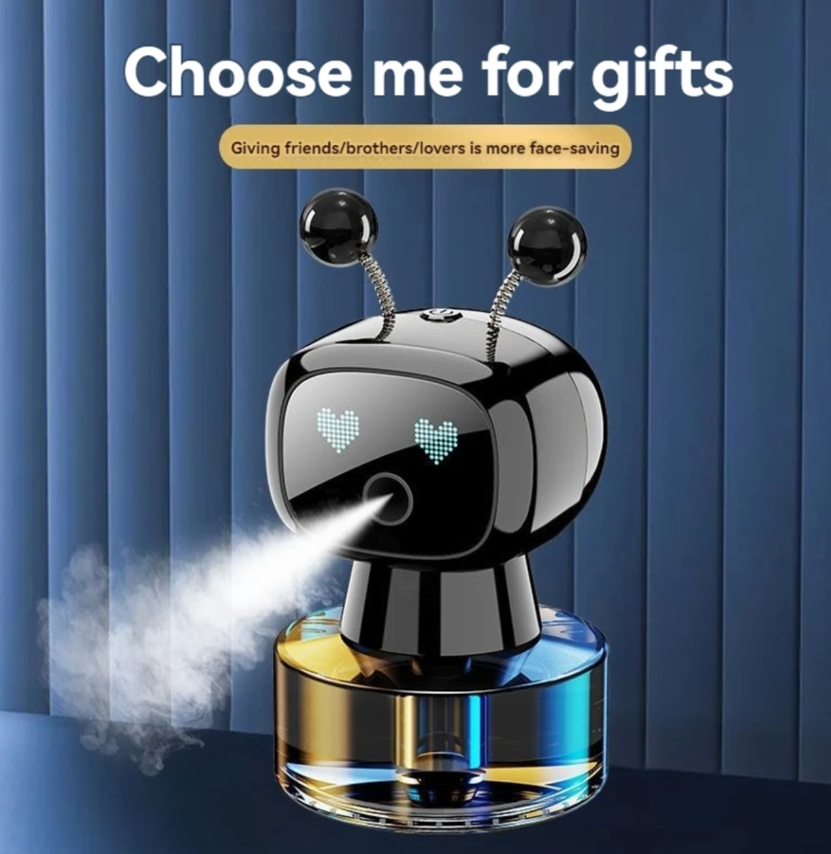 Robot Car Frshener Perfume Diffuser Cartoon Pilot (Perfect Gift)