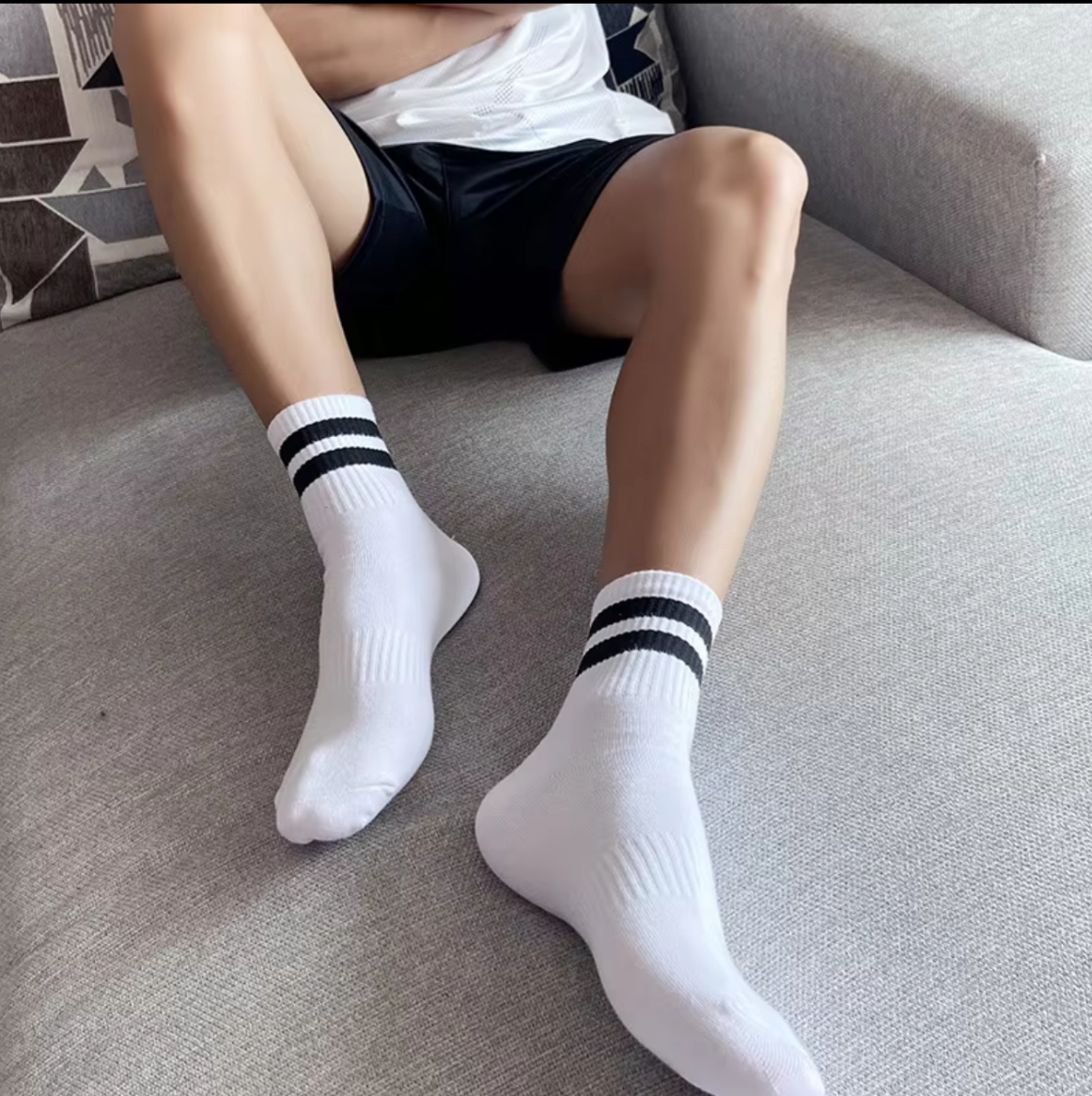 5 Pair Sports Unisex Cotton Fashion Vintage Socks