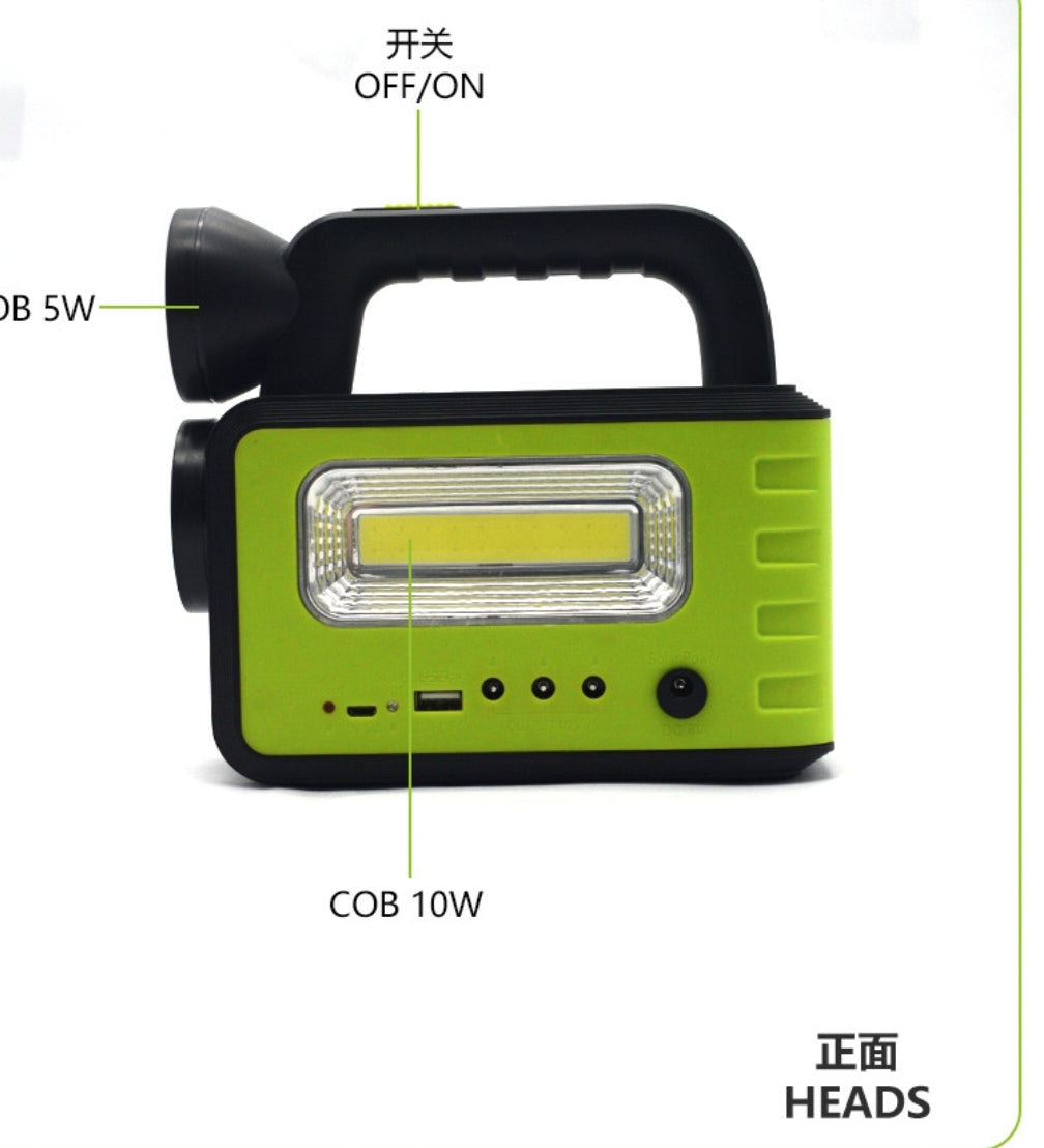 Multi Function Solar Portable Lighting System
4500mAh Off-Grid Solar System Kits for Camping