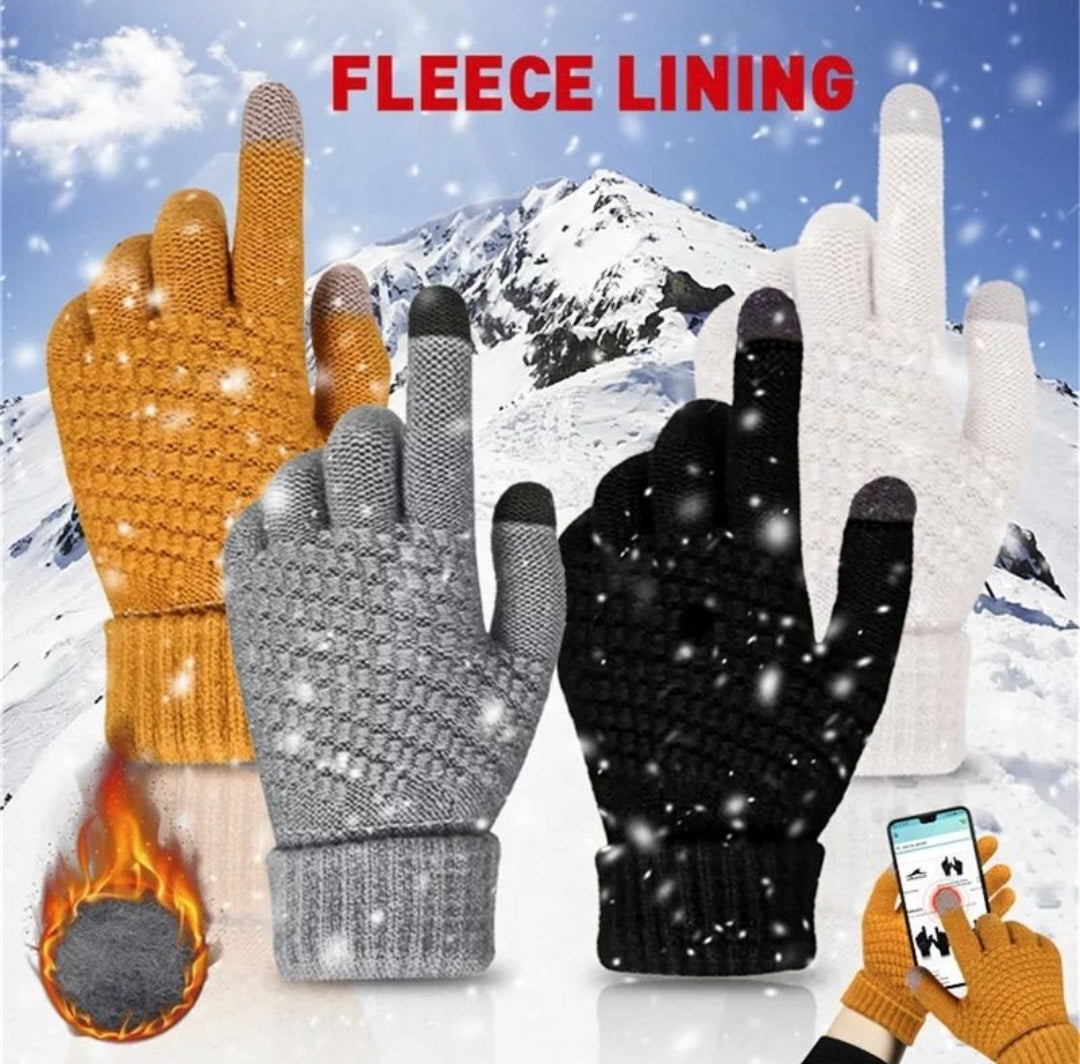 Winter Touchscreen Gloves New Thermal Fleece Gloves