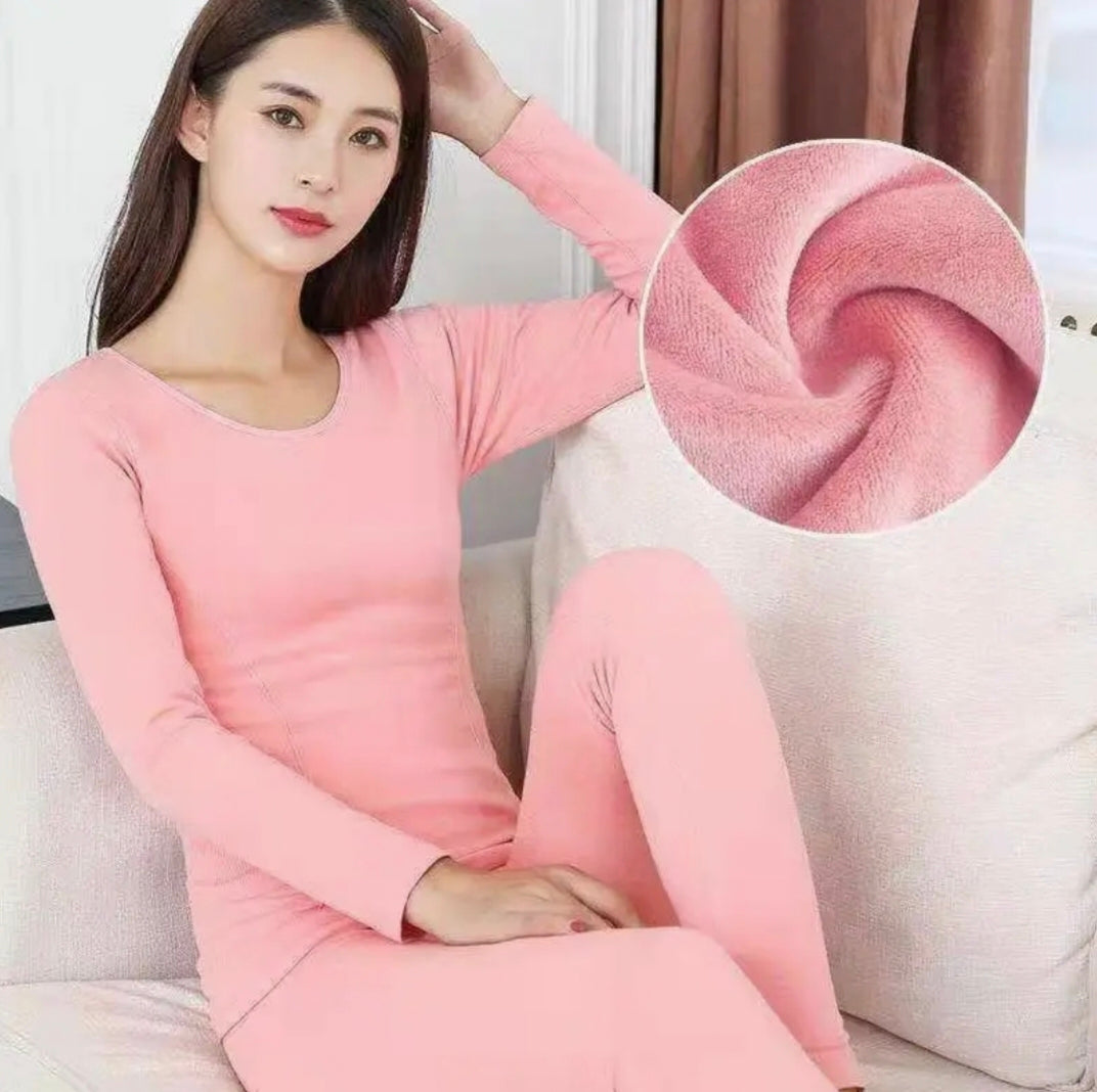 Female Inner Ware Women Winter Fleec Thermal Inner Wear Set – importedgear.pk