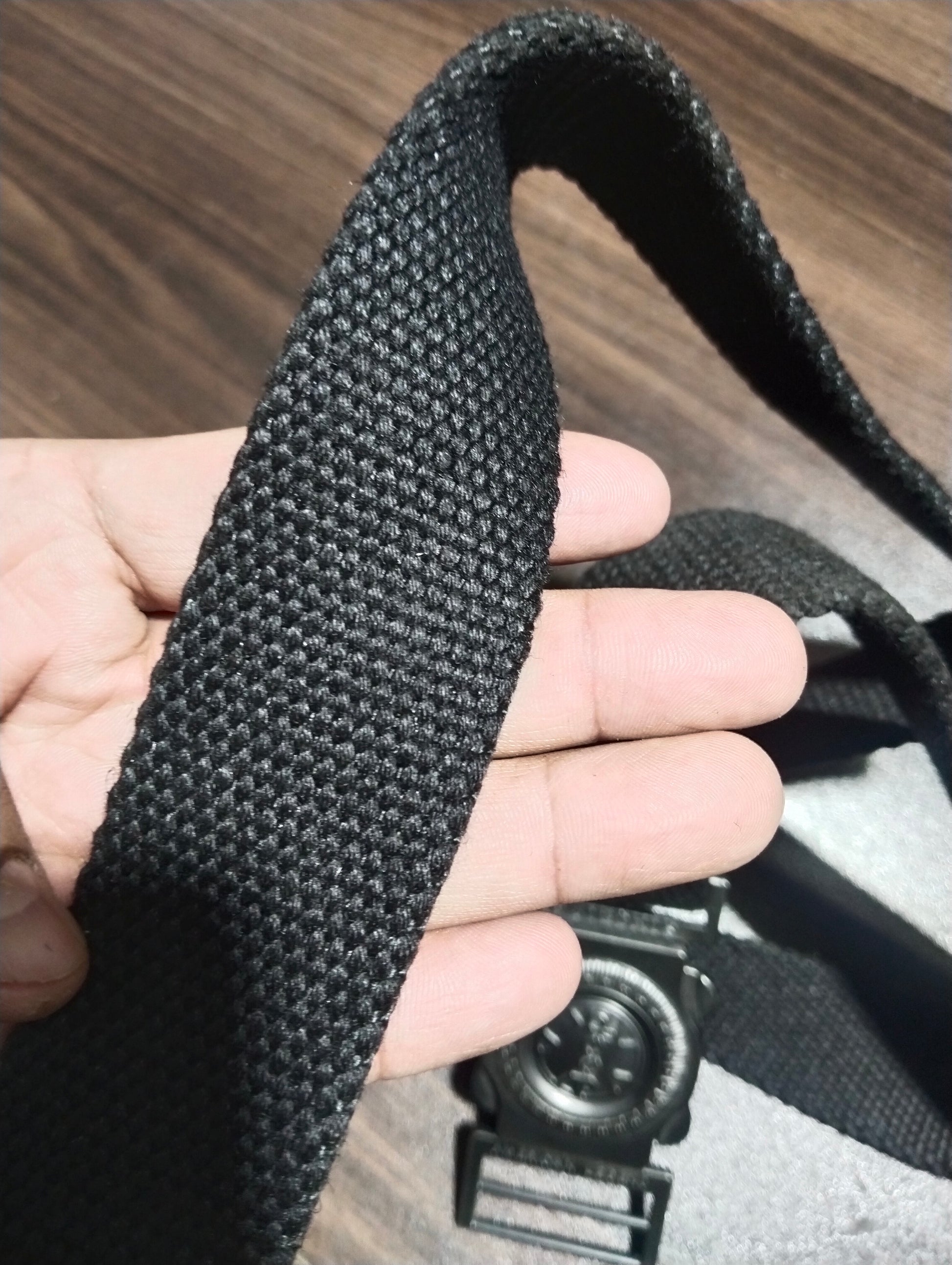 Jeep Men's canvas belt Quick release Metal buckle Training belts